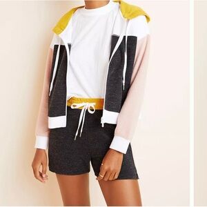 Off Duty Anthropologie Casey Colorblocked Shorts new with tags XS